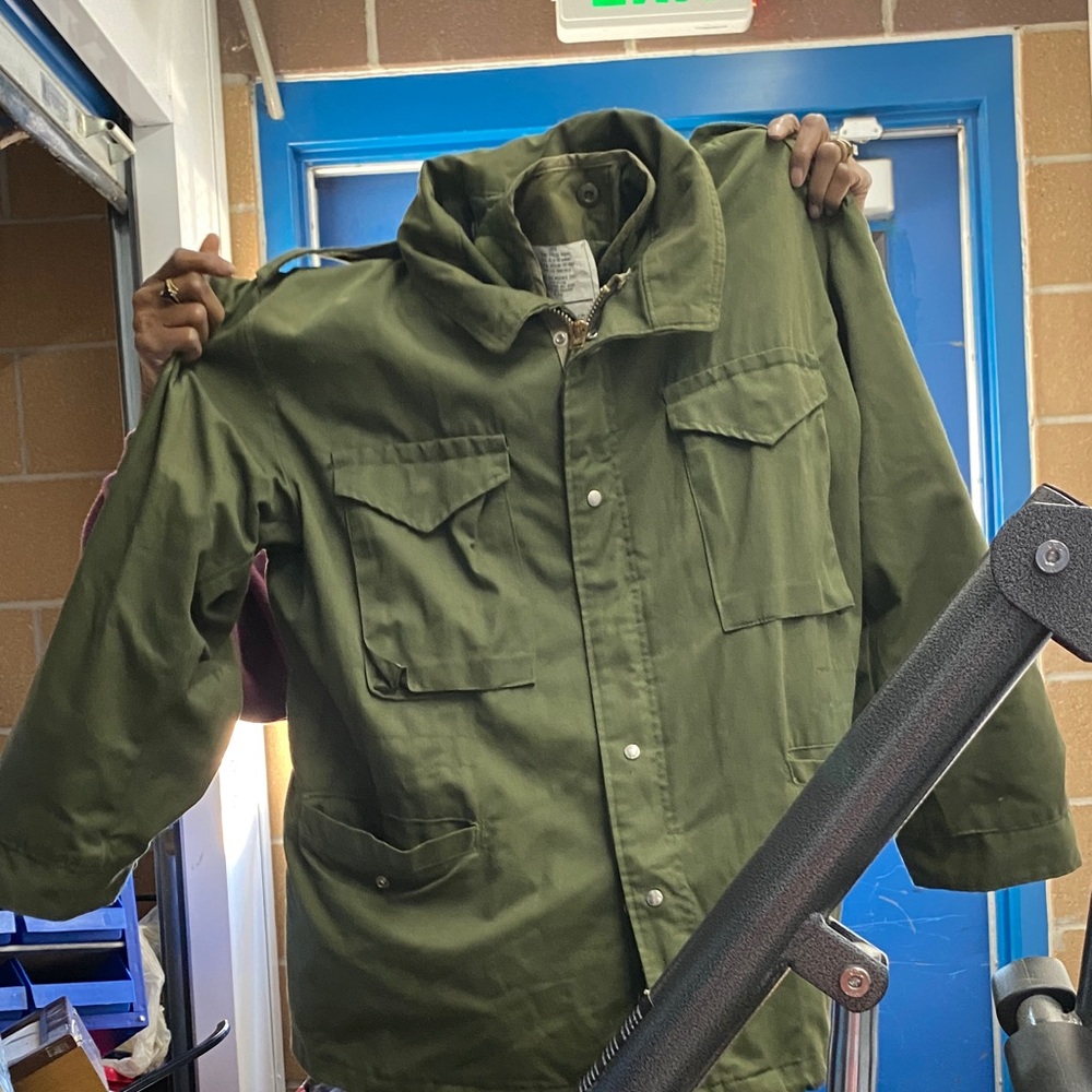 Men's Green Military Jacket